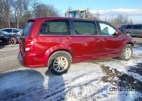2020 Dodge Grand Caravan Sxt z USA, uszkodzony, nr VIN 2C4RDGCG7LR206133